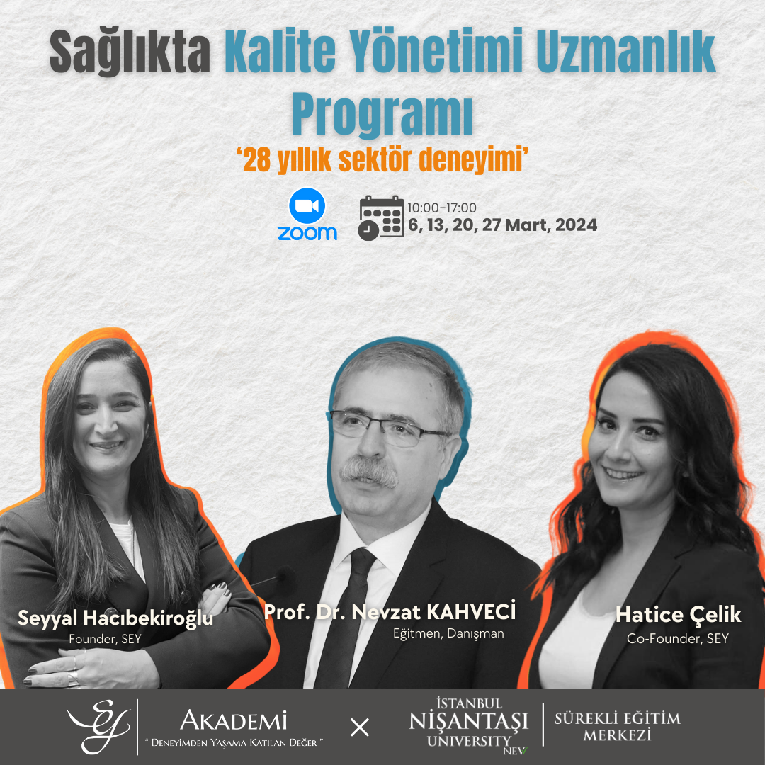 Sağlıkta Kalite Yönetimi Uzmanlık Programı