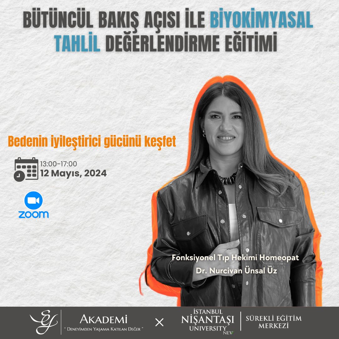 Bütüncül Bakış Açısı İle Biyokimyasal Tahlil Değerlendirme Eğitimi